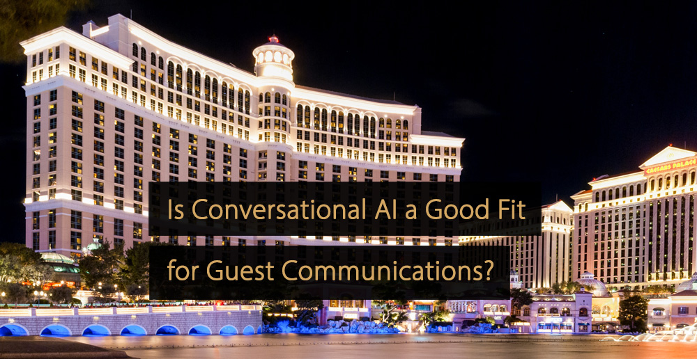 A IA conversacional é uma boa opção para comunicações com convidados